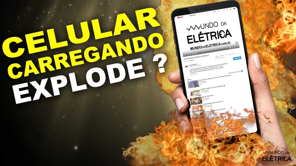 CELULAR carregando pode EXPLODIR???