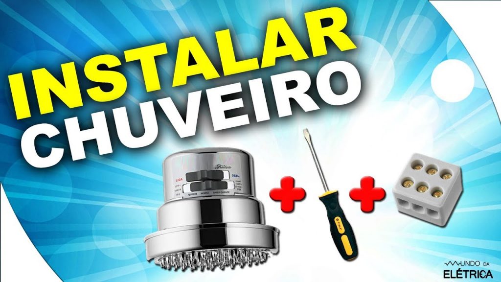 Como INSTALAR CHUVEIRO! Passo a passo! ?