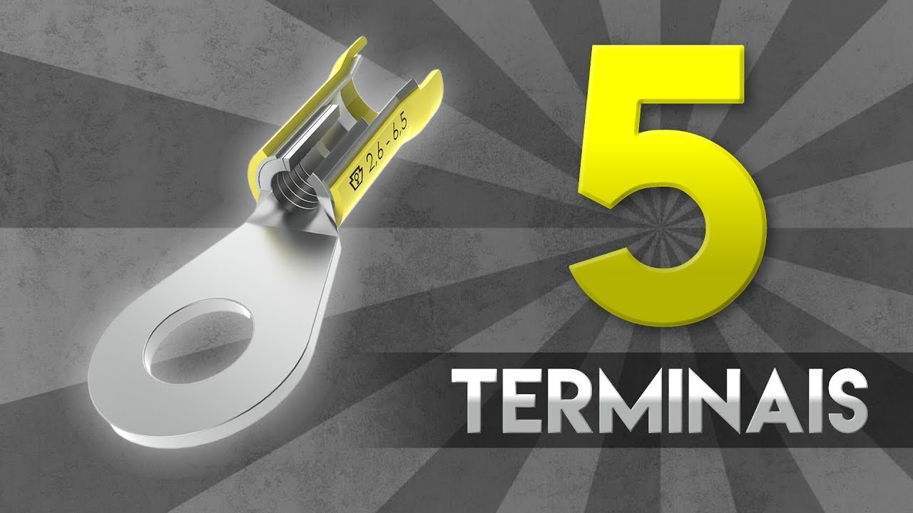5 TERMINAIS ELÉTRICOS E CONECTORES (QUE VOCÊ TEM QUE USAR) – TOP 5 – Engehall Cursos