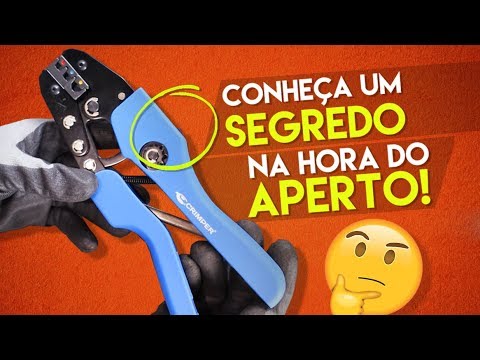ALICATE DE CRIMPAR – você JÁ VIU um ASSIM?