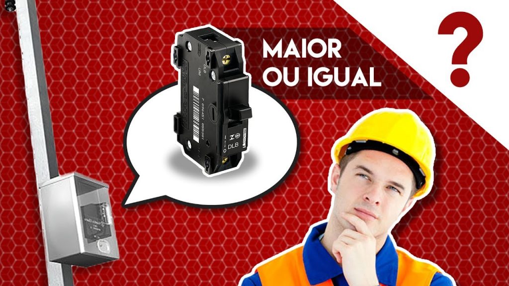DISJUNTOR TEM QUE SER IGUAL OU MAIOR?