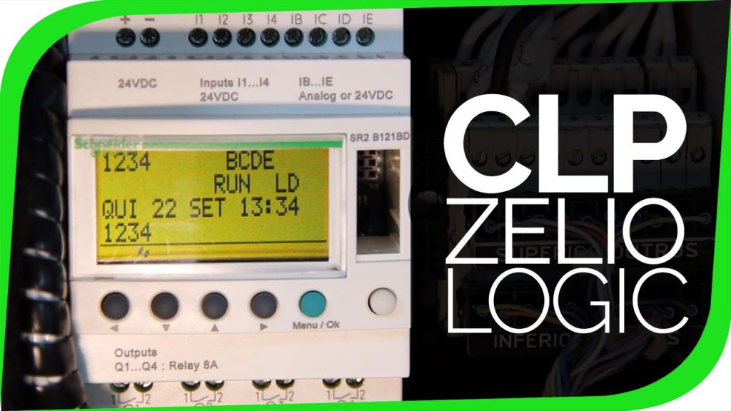 Rele Programável Zelio Logic – CLP de “pequeno” porte
