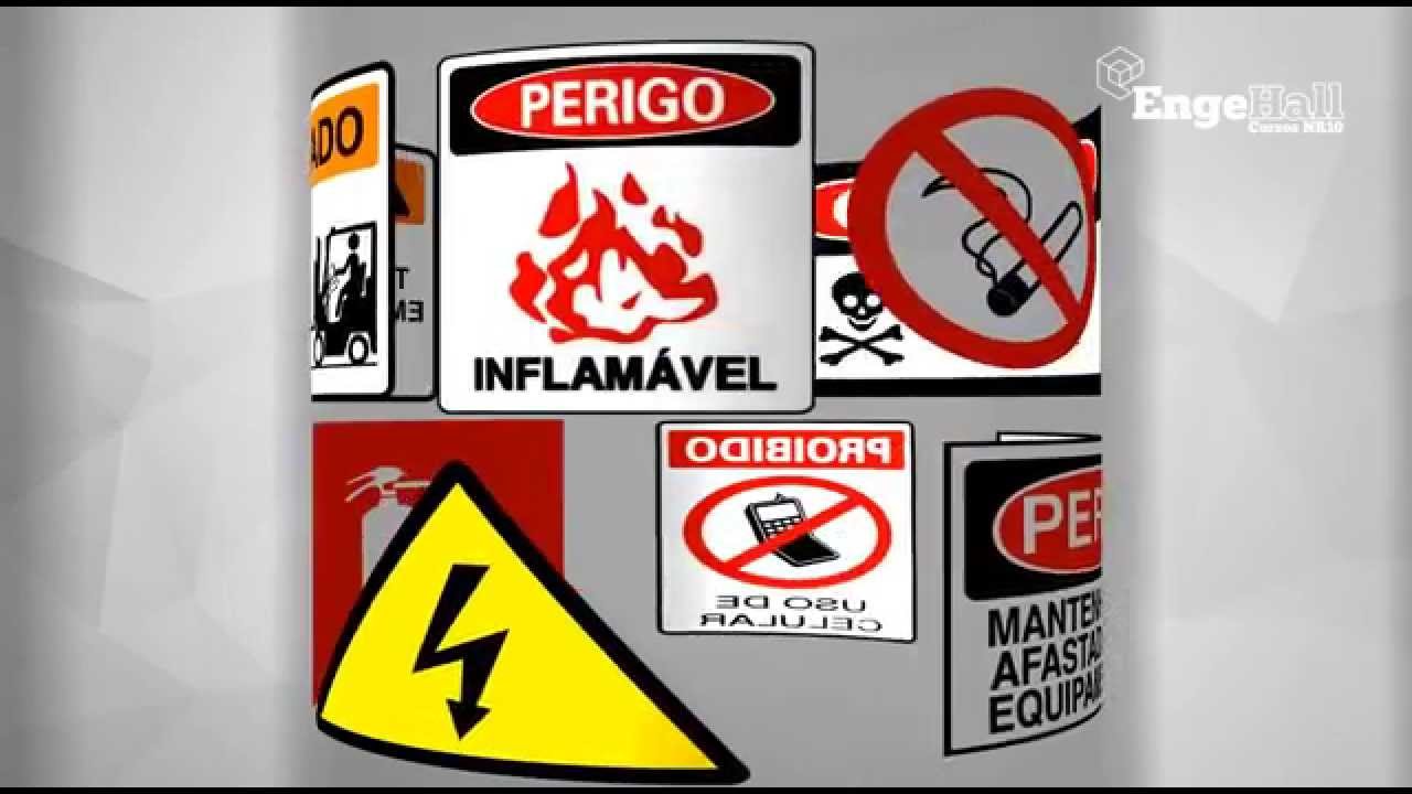 Sinalização de Segurança – Curso NR10 Engehall